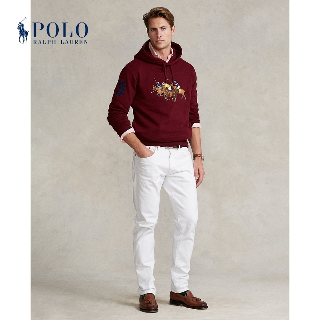 Ralph Lauren Triple-Pony Fleece Hoodie · A1355 — תמונה 5