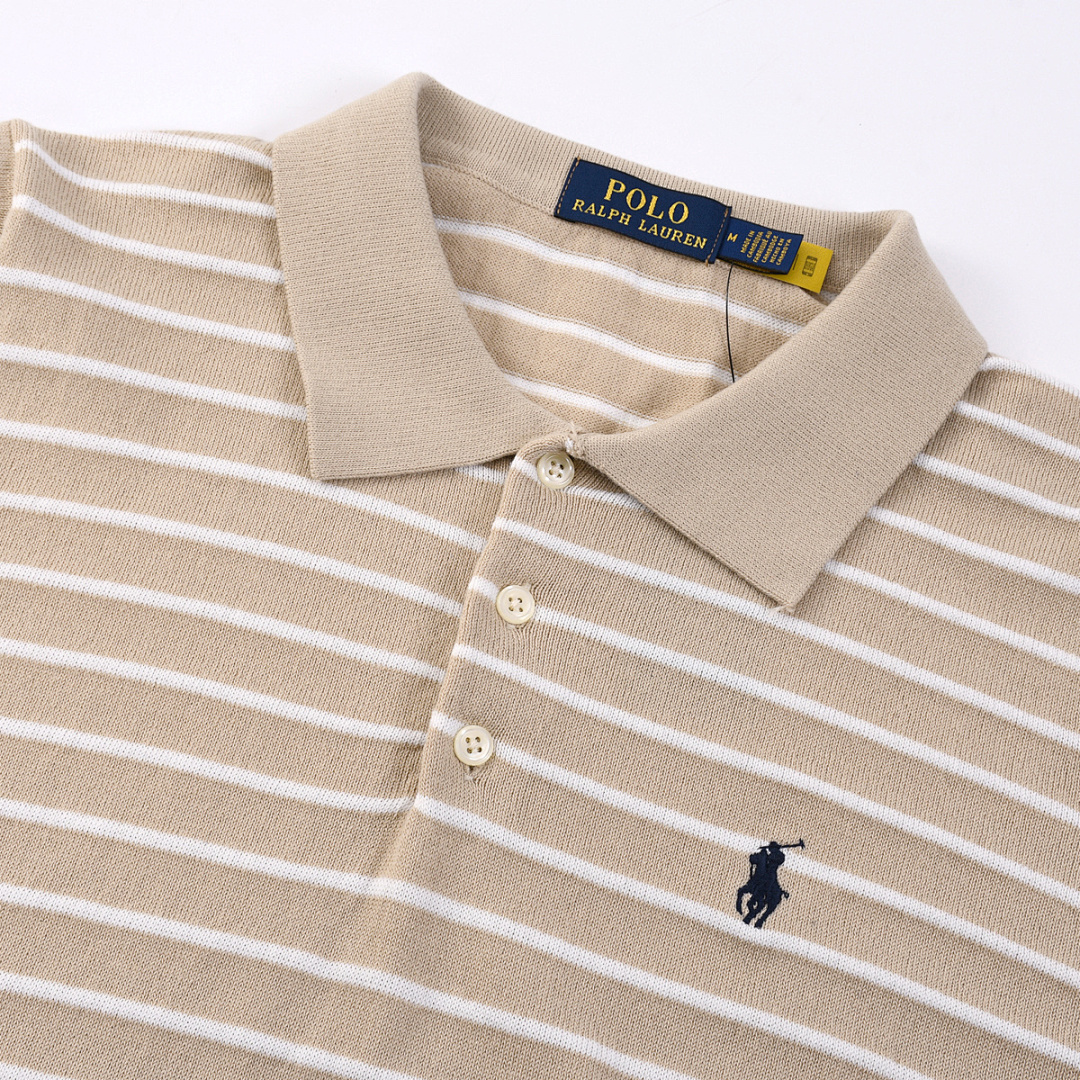 Ralph Lauren Classic-Fit Striped Soft Cotton Polo · A3037 — תמונה 13