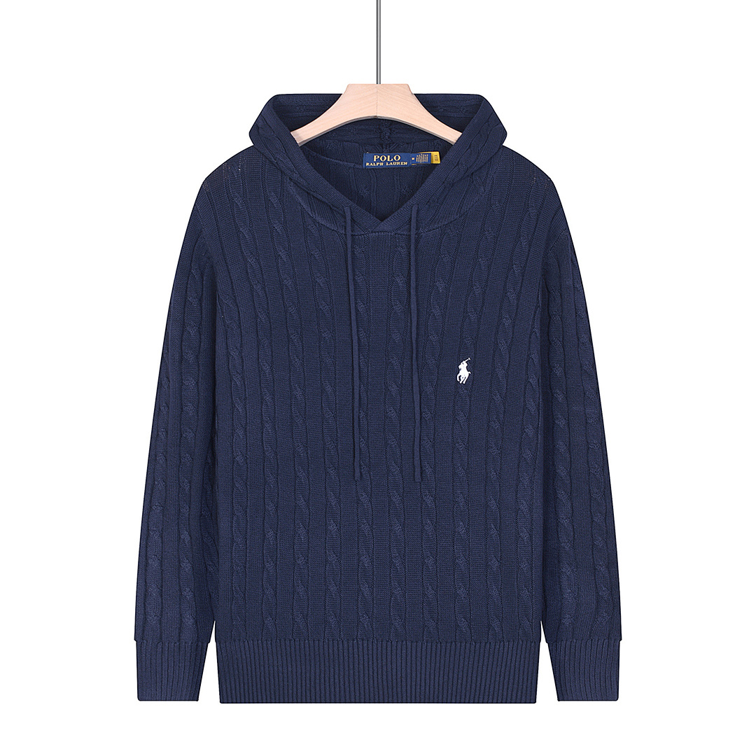Polo Ralph Lauren Cable Knit Hoodie · A2618 — תמונה 25