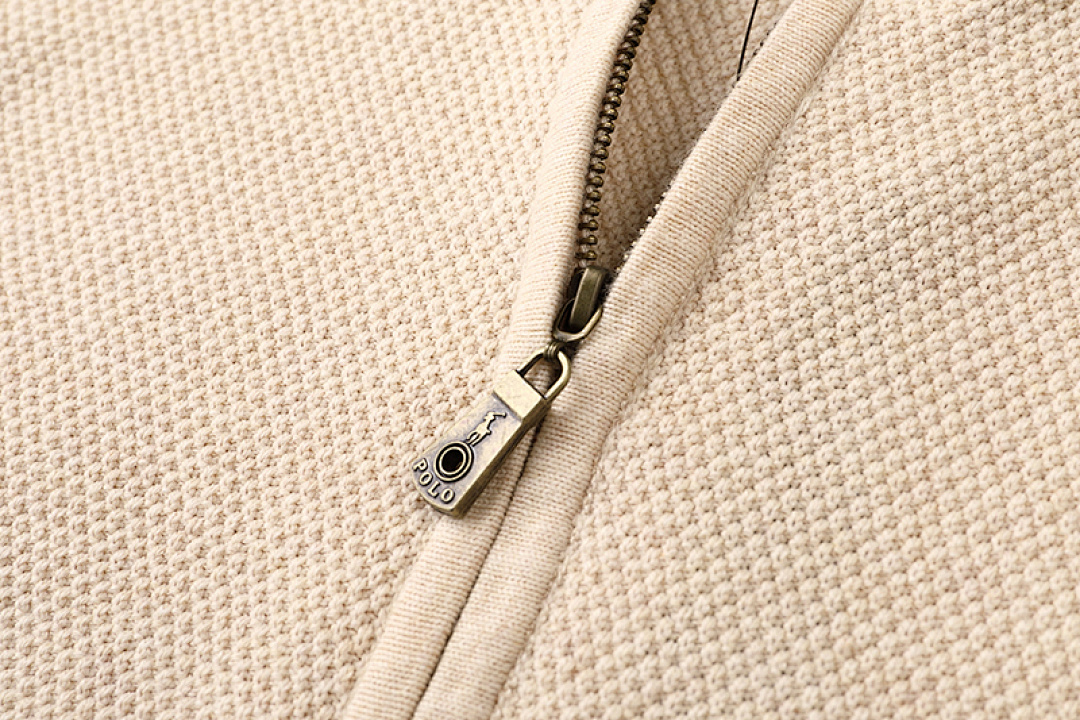 Ralph Lauren Mesh Knit Cotton Quarter-Zip Sweater · A528 — תמונה 7