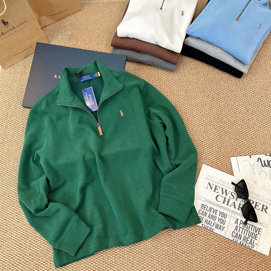 Ralph Lauren Estate-Rib Quarter-Zip Pullover · A2909 — תמונה 30
