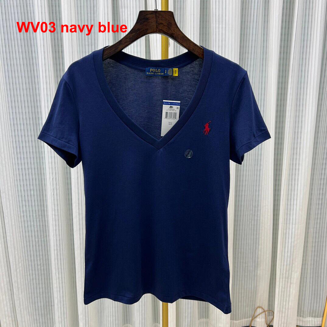 Ralph Lauren Cotton Jersey V-Neck Tee · A2187 — תמונה 7