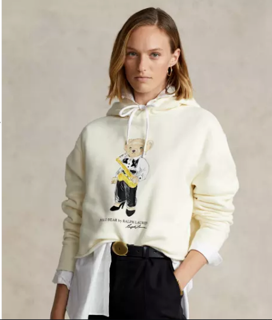 Ralph Lauren Polo Bear Fleece Hoodie · A2137 — תמונה 21