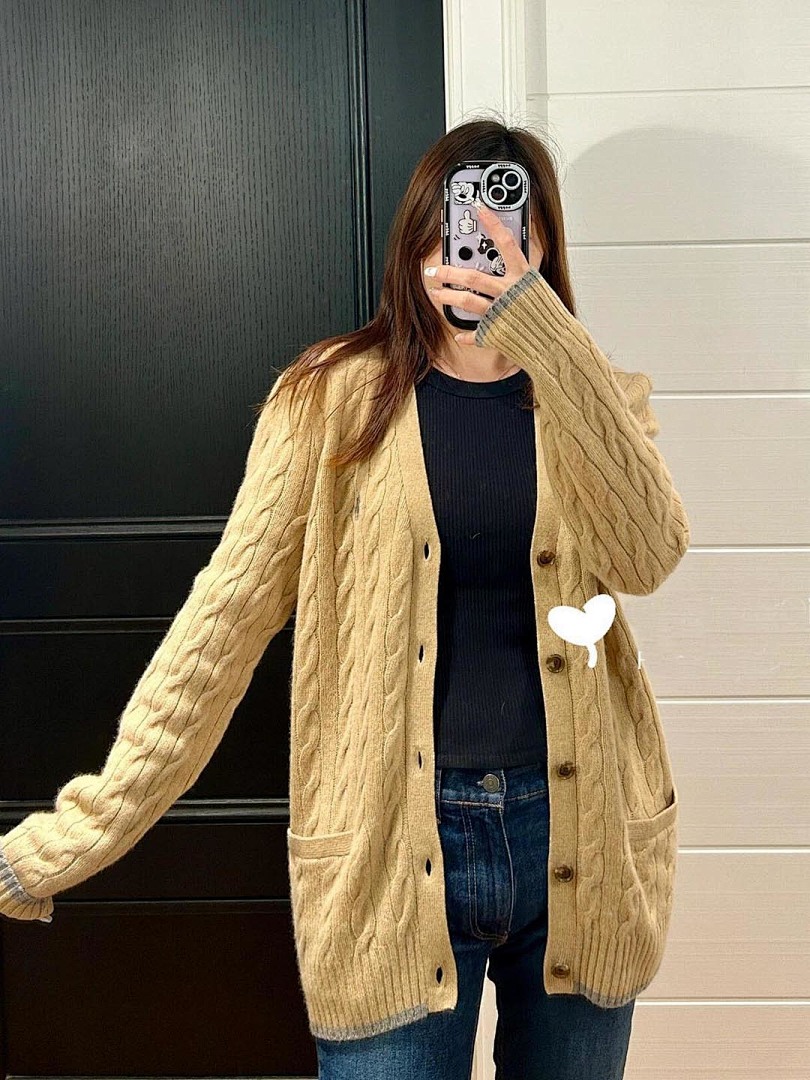 Ralph Lauren Cable-Knit Cardigan · A2864 — תמונה 11