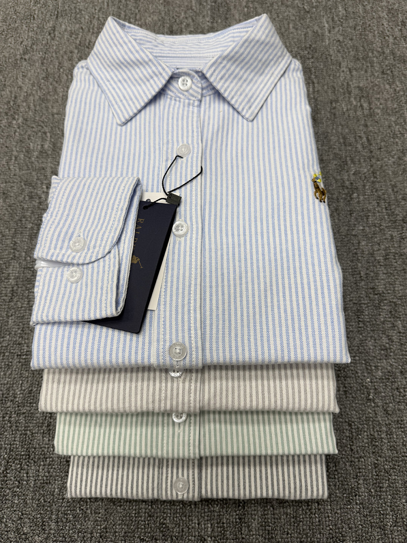 Ralph Lauren Striped Oxford Shirt · A3208 — תמונה 53