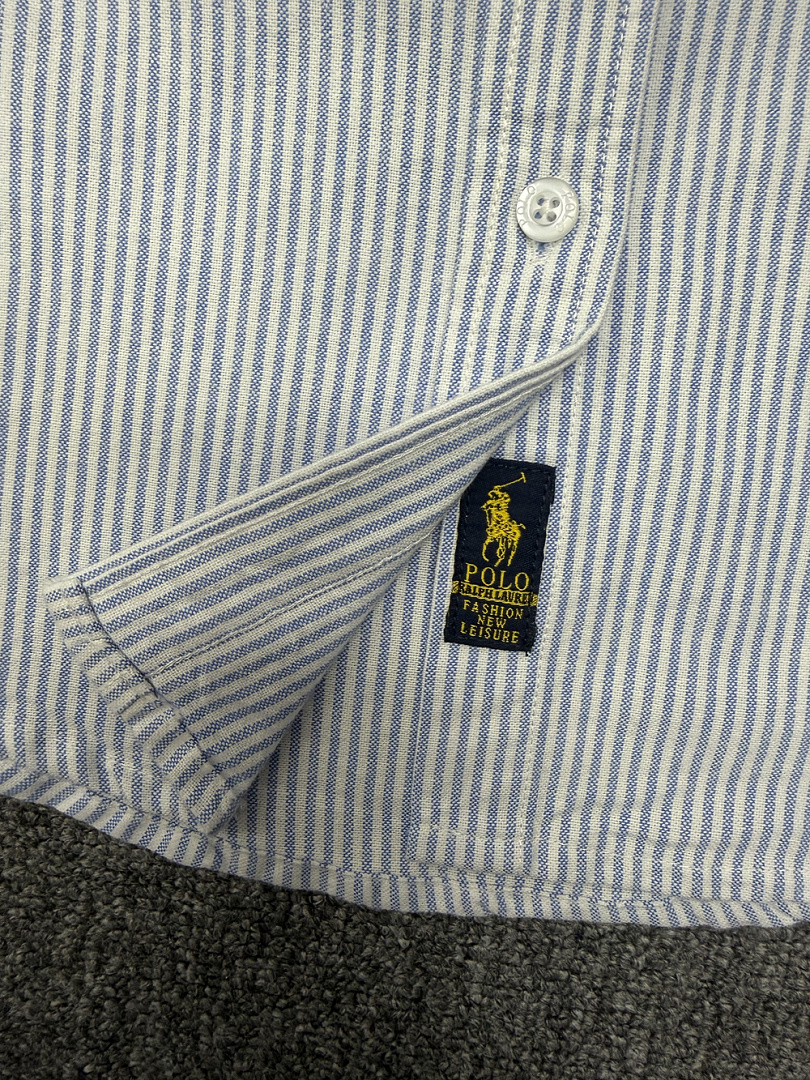 Ralph Lauren Striped Oxford Shirt · A3208 — תמונה 11