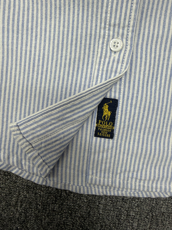 Ralph Lauren Striped Oxford Shirt · A3208 — תמונה 12