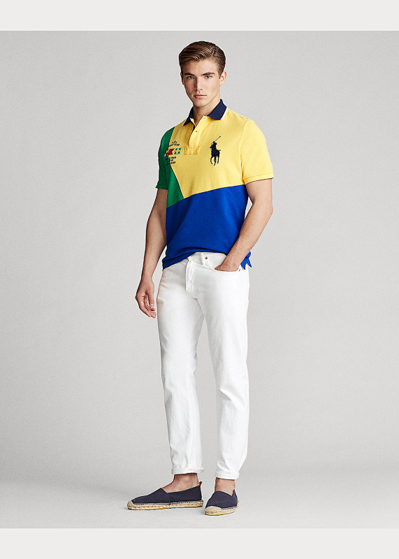 Ralph Lauren Custom Slim Fit Mesh Polo · A2444 — תמונה 6