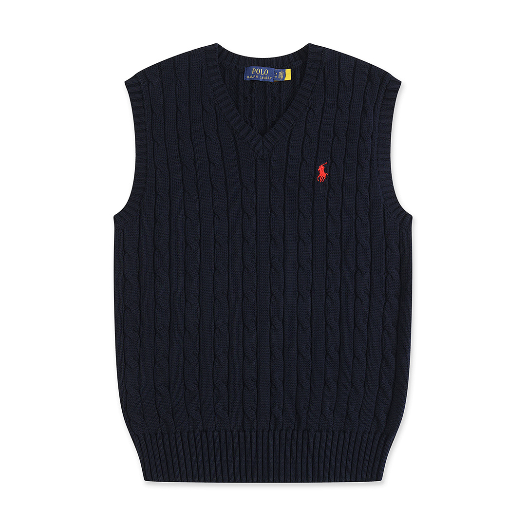 Polo Ralph Lauren Cable-Knit Cotton Sweater Vest · A2831 — תמונה 20