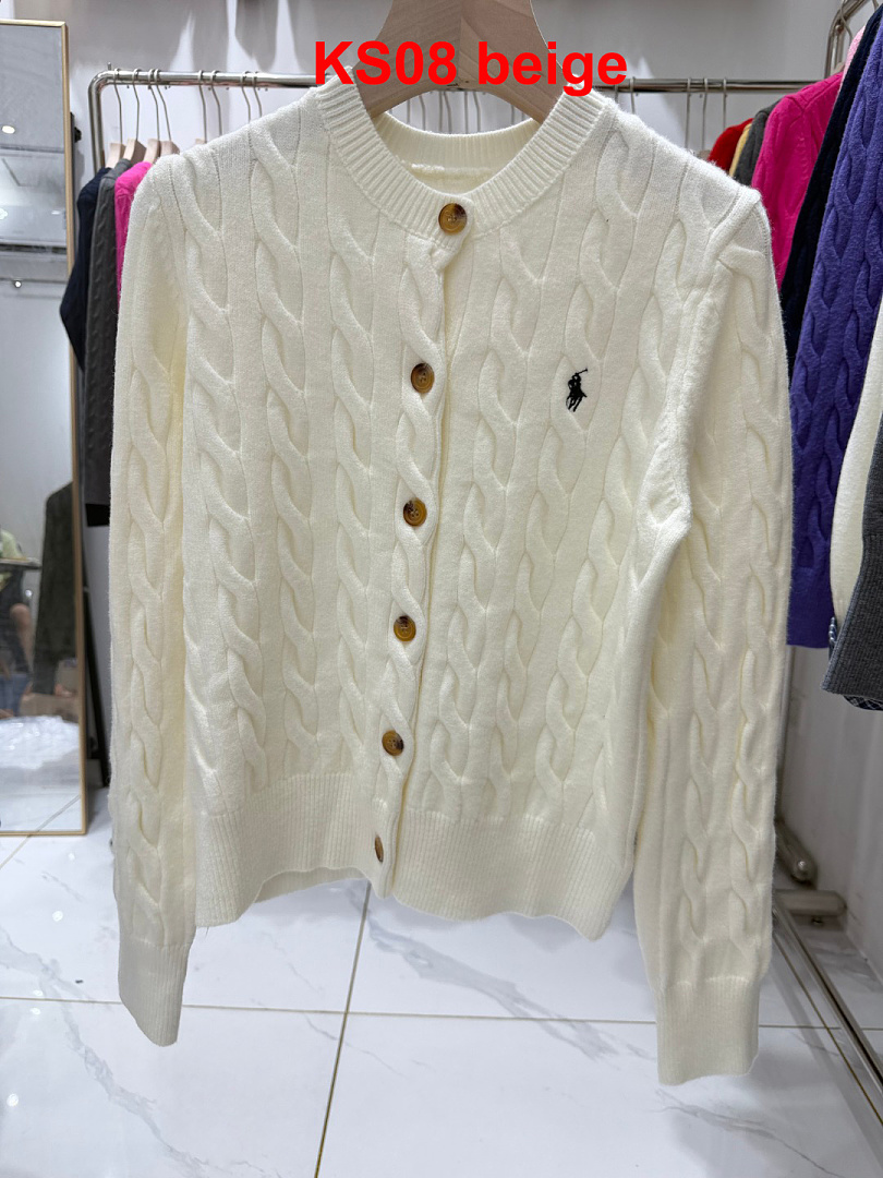 Ralph Lauren Cable-Knit Wool-Cashmere Cardigan · A3364 — תמונה 22