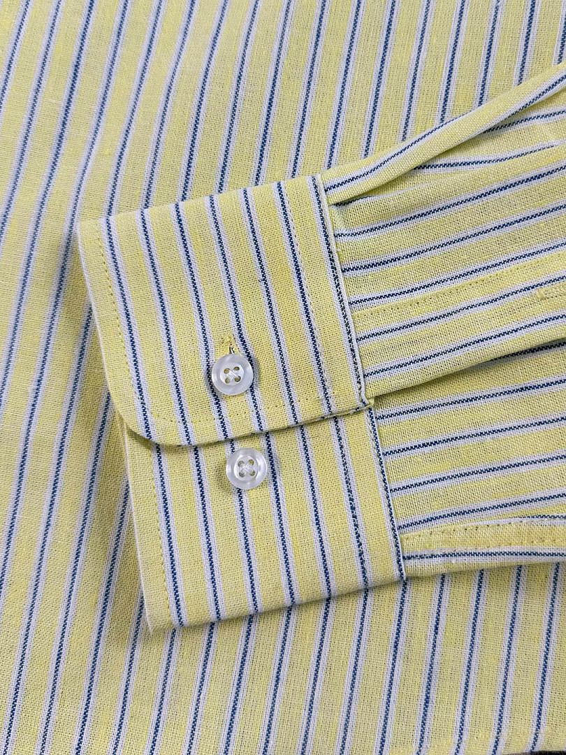 Ralph Lauren Classic Fit Striped Linen Shirt · A3124 — תמונה 19