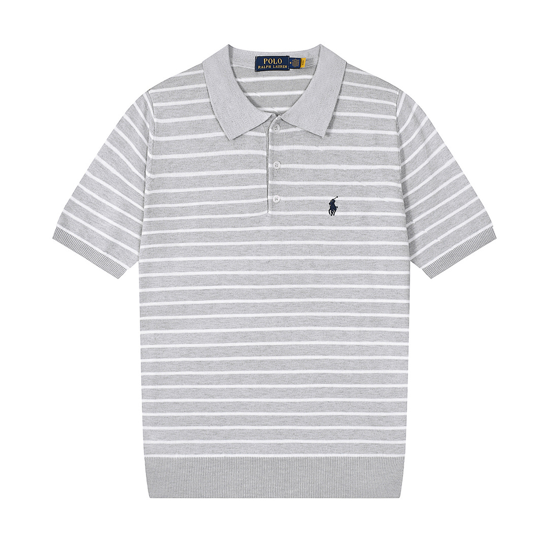 Ralph Lauren Classic-Fit Striped Soft Cotton Polo · A3037 — תמונה 20