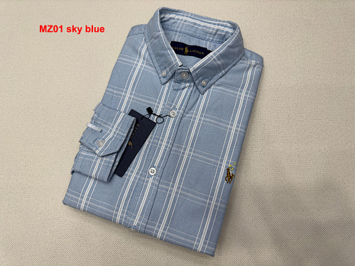 Ralph Lauren Classic-Fit Plaid Button-Down Cotton Shirt · A2862