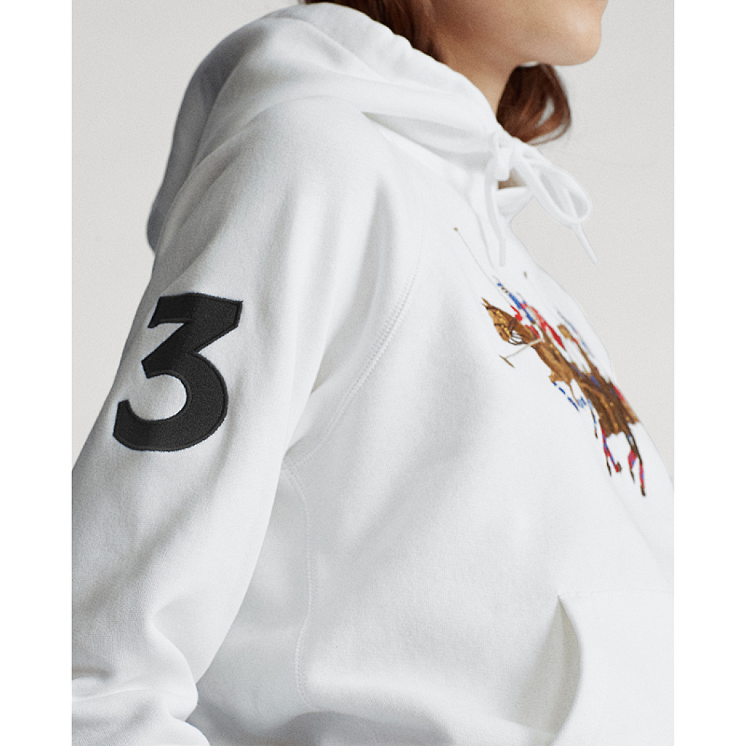 Ralph Lauren Triple-Pony Fleece Hoodie · A1353 — תמונה 5