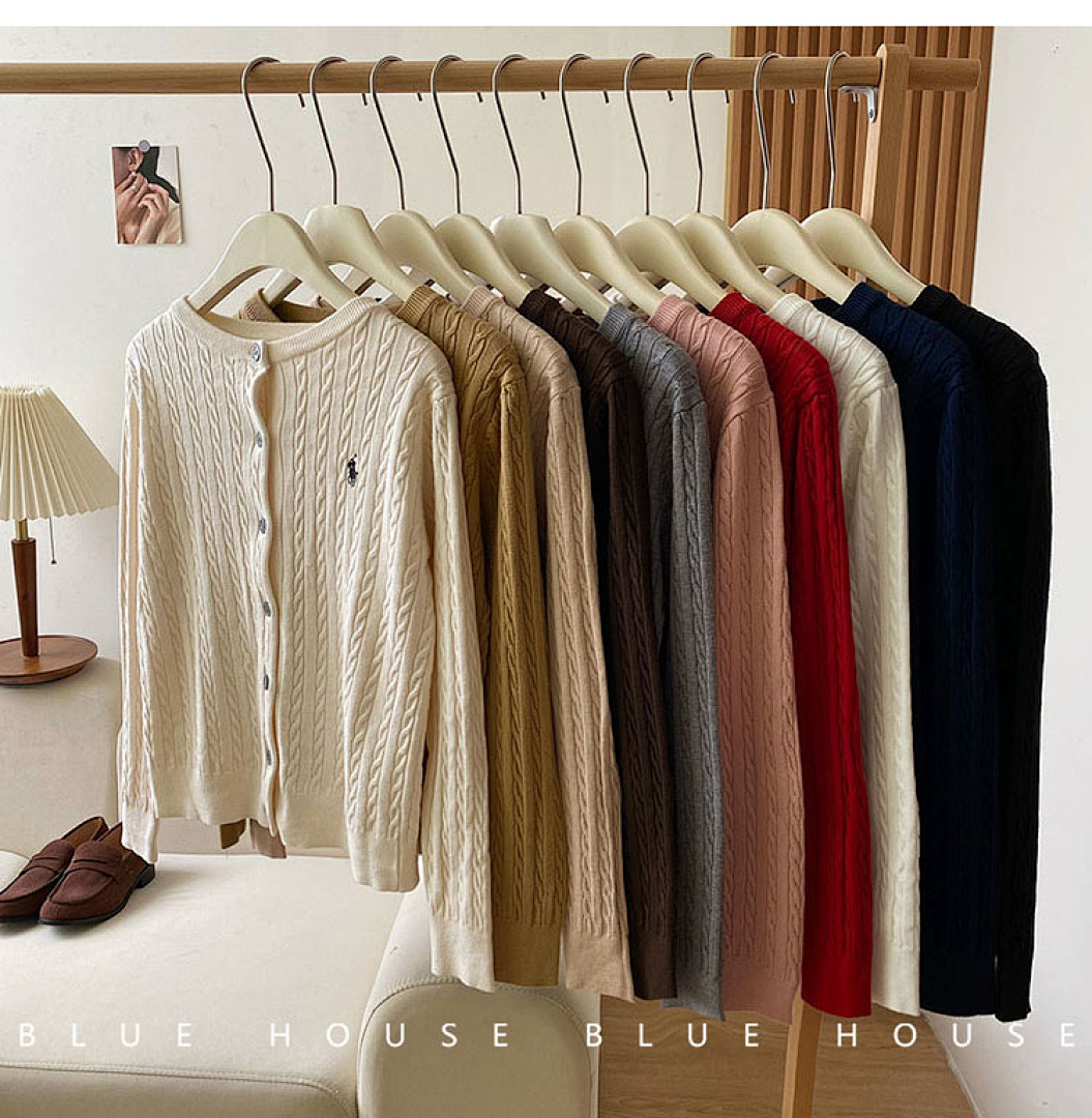 Ralph Lauren Cable-Knit Cotton Cardigan · A2092 — תמונה 21