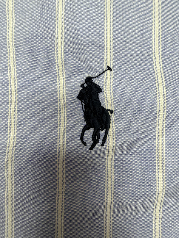 Ralph Lauren Classic Fit Stripe Cotton Broadcloth · A3158 — תמונה 20