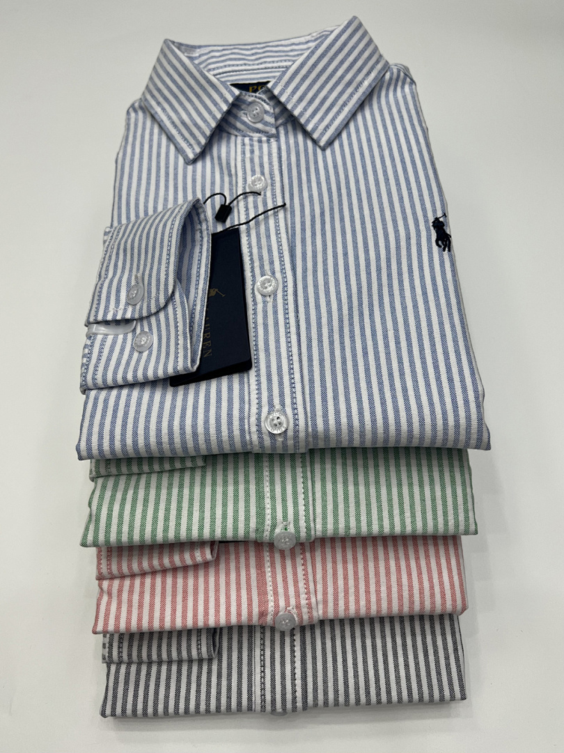 Ralph Lauren Classic Fit Striped Oxford Shirt · A2327 — תמונה 18