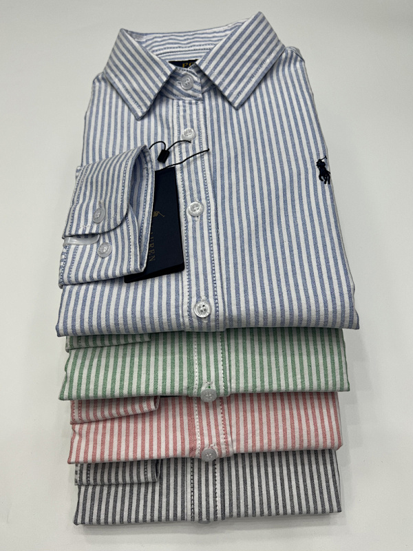 Ralph Lauren Classic Fit Striped Oxford Shirt · A2327 — תמונה 19