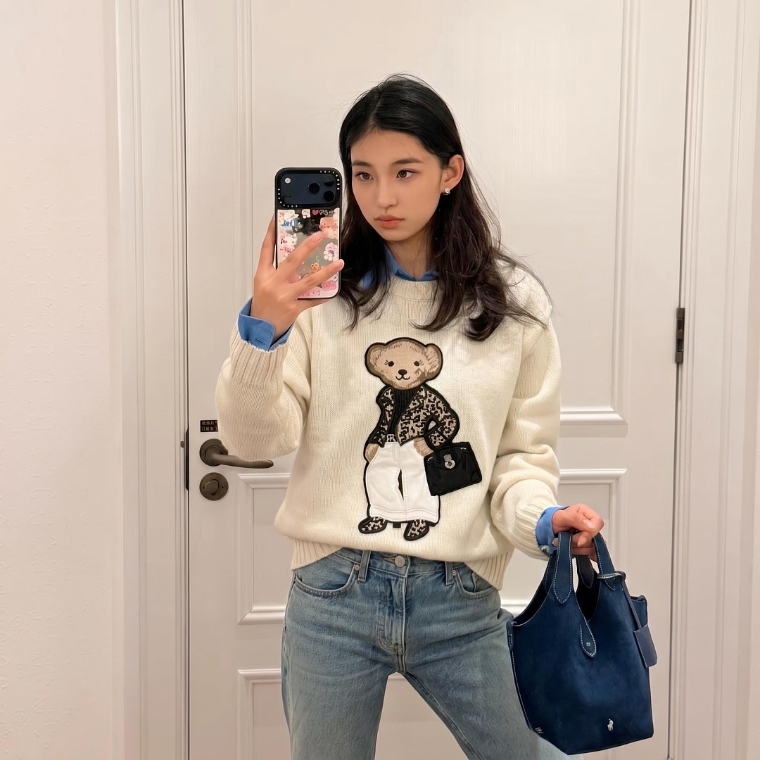 Ralph Lauren Polo Bear Cotton Crewneck Sweater · A3396 — תמונה 26