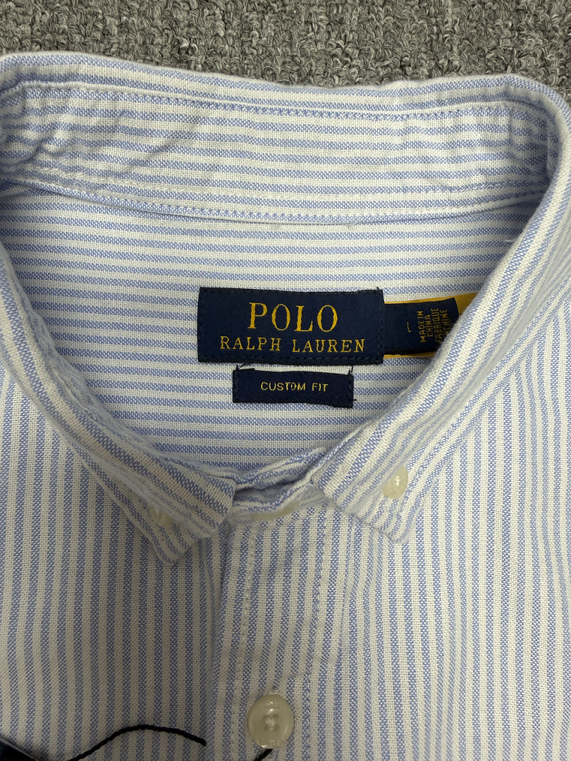 Ralph Lauren Classic Fit Striped Oxford Shirt · A3277 — תמונה 18