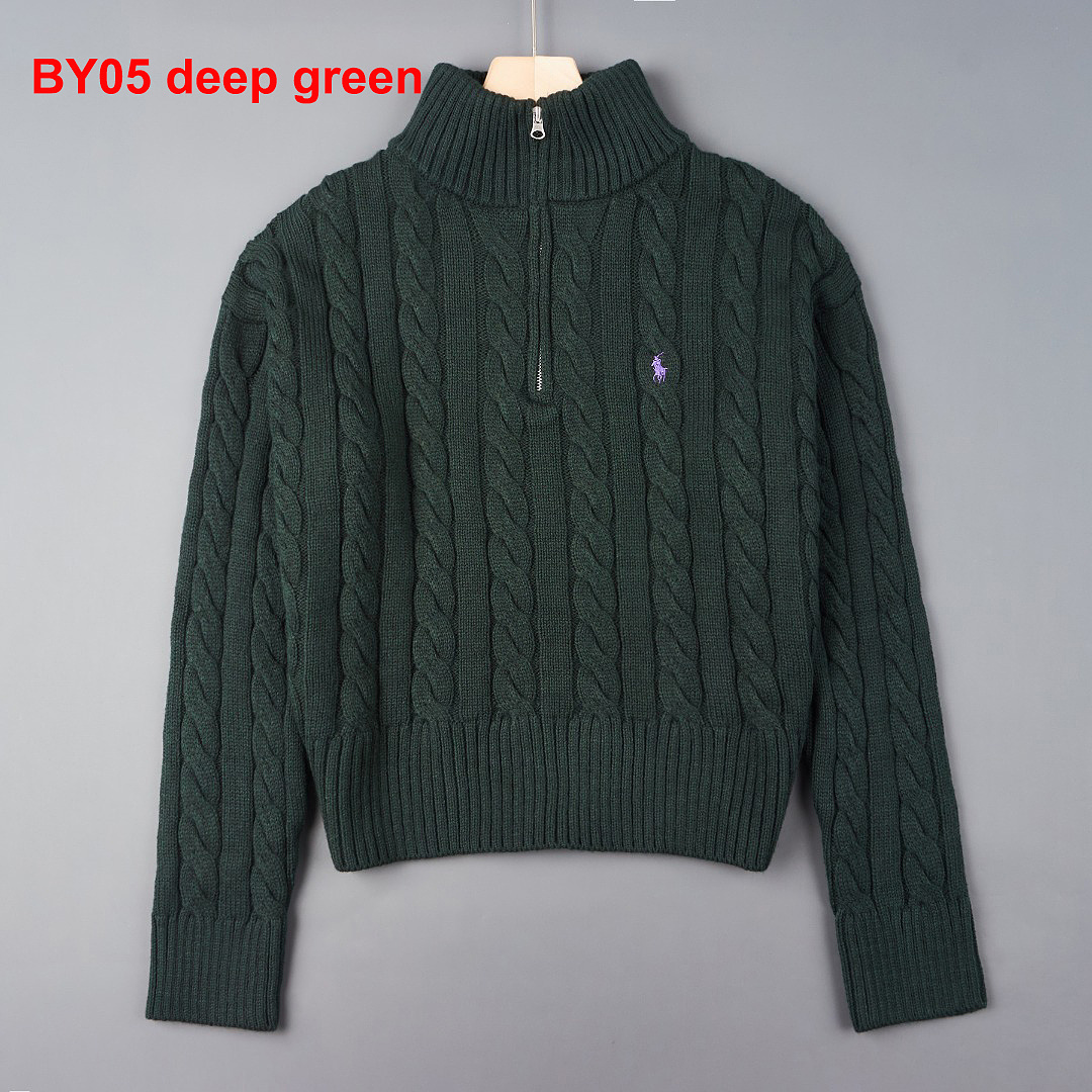 Ralph Lauren Cable Knit Quarter Zip Pullover · A3425 — תמונה 17
