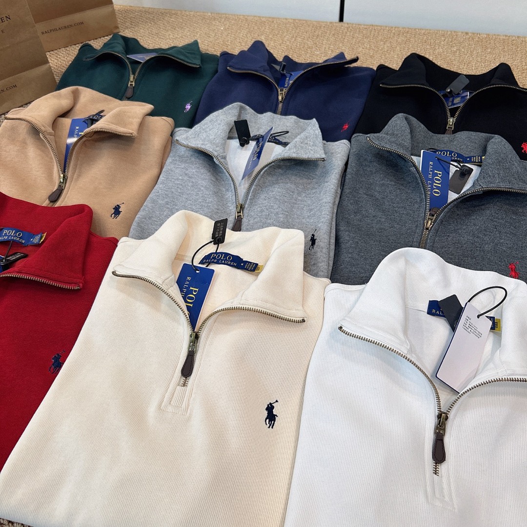 Ralph Lauren Quarter-Zip Sweater · A2918 — תמונה 38
