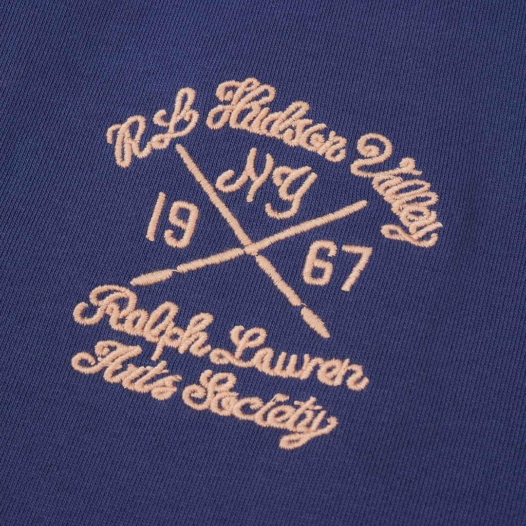 Polo Ralph Lauren Logo Fleece Bomber Jacket · A3449 — תמונה 13