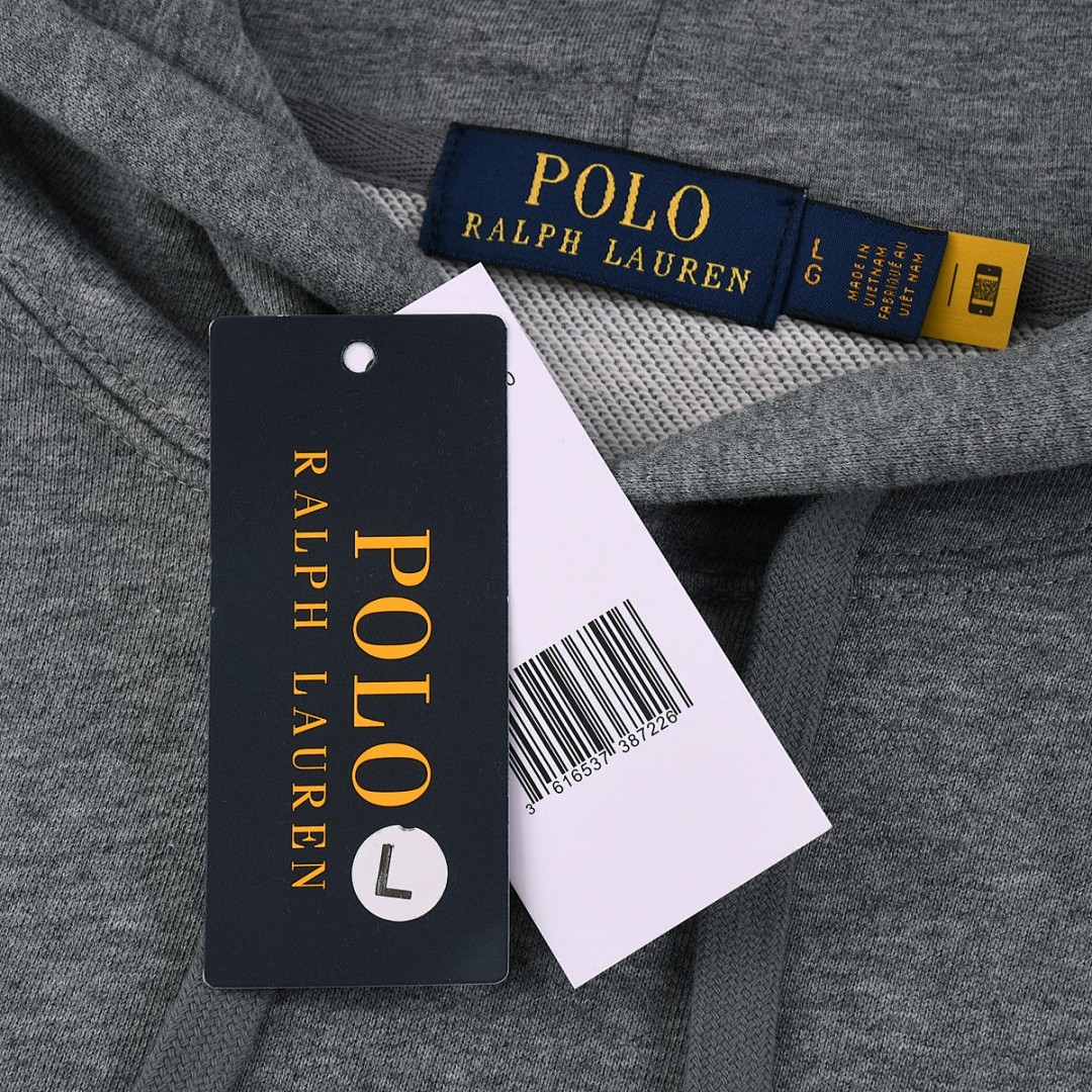 Polo Ralph Lauren RL Fleece Logo Hoodie · A2541 — תמונה 13