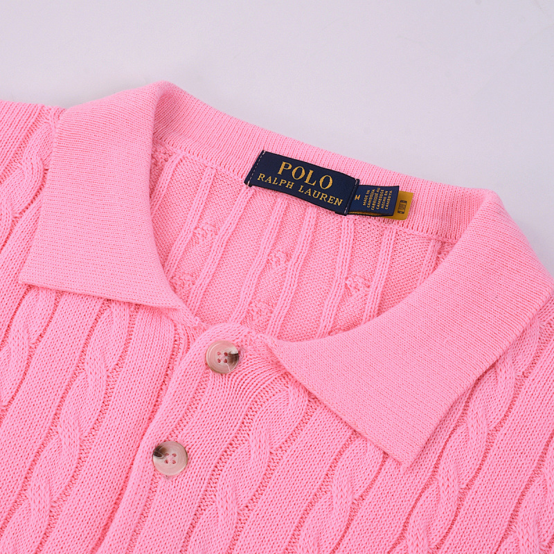Ralph Lauren Cable-Knit Cotton Polo Sweater · A2569 — תמונה 48
