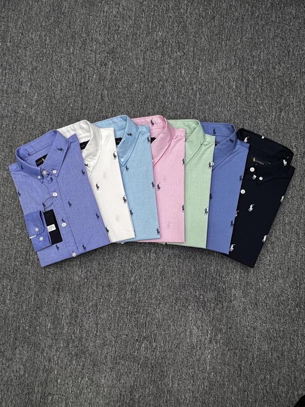 Ralph Lauren Polo Pony Cotton Oxford Shirt · A2349 — תמונה 29