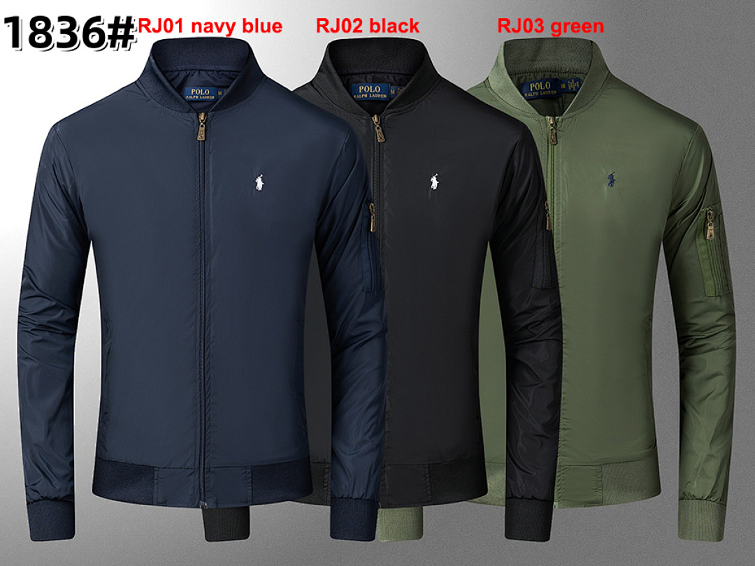 Ralph Lauren Double-Knit Flight Jacket · A2528