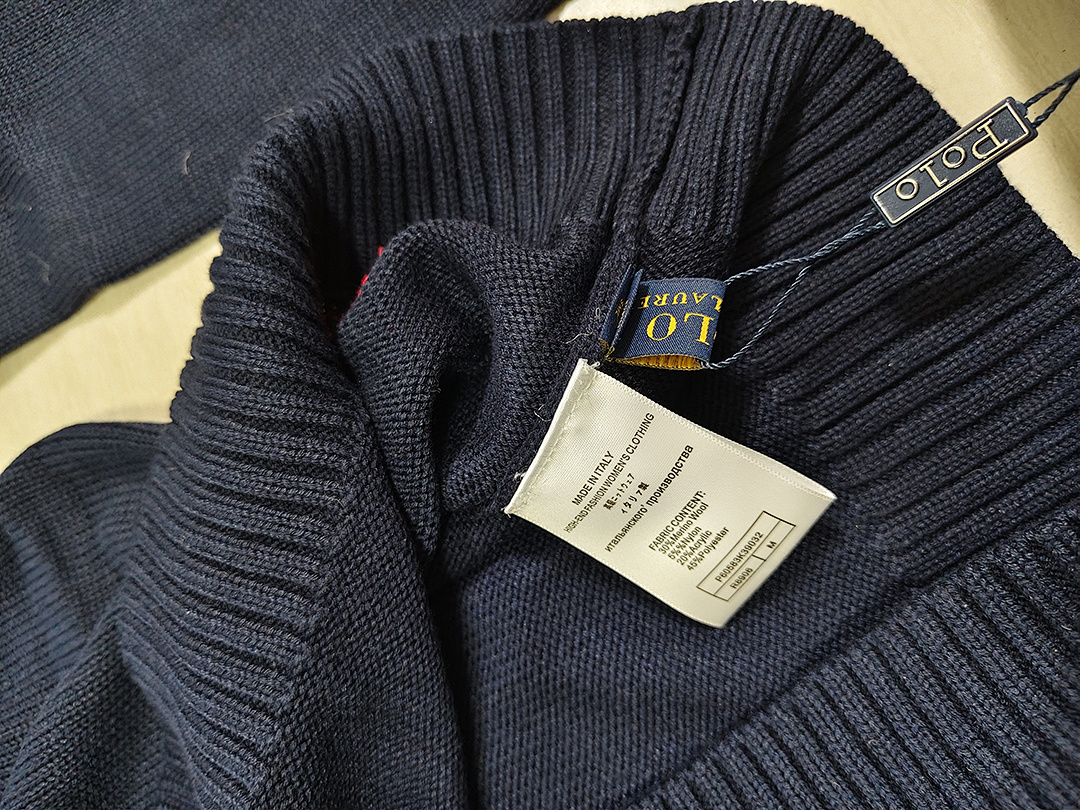 Ralph Lauren Flag Turtleneck Sweater · A2931 — תמונה 3