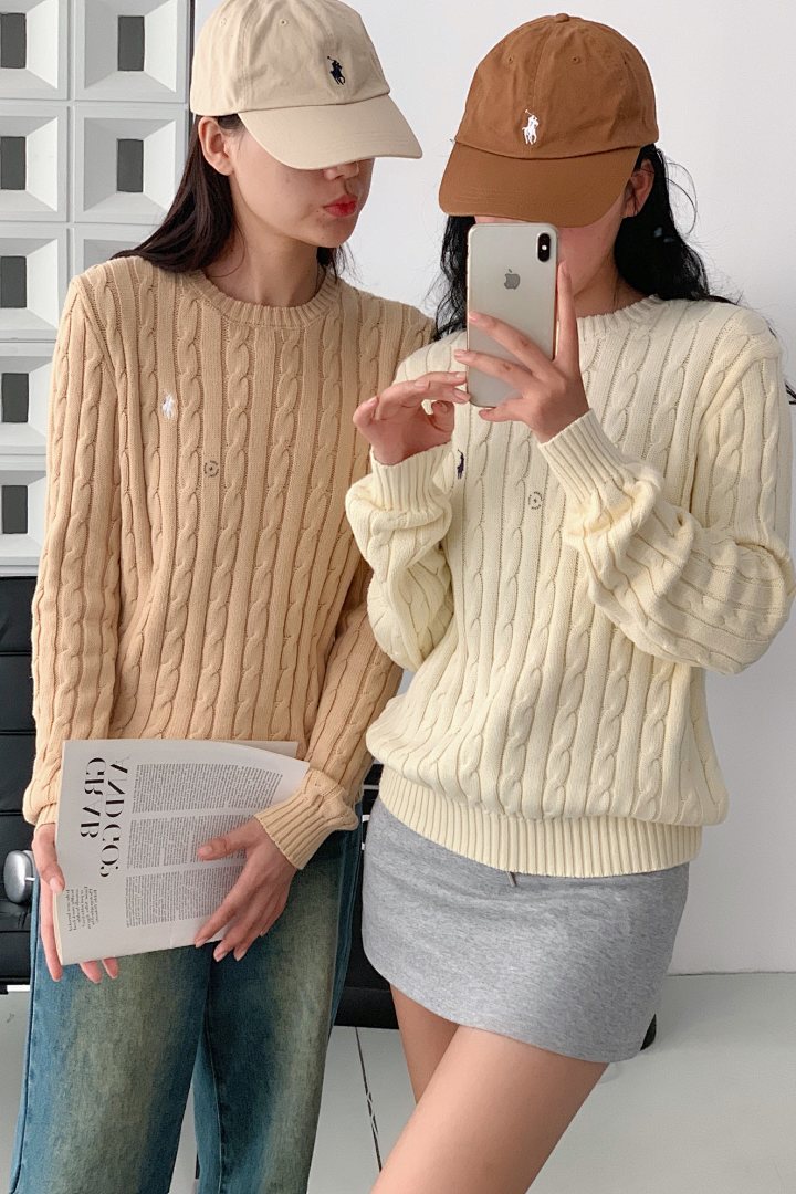 Polo Ralph Lauren Julianna Cable Knit Sweater · A2907 — תמונה 39