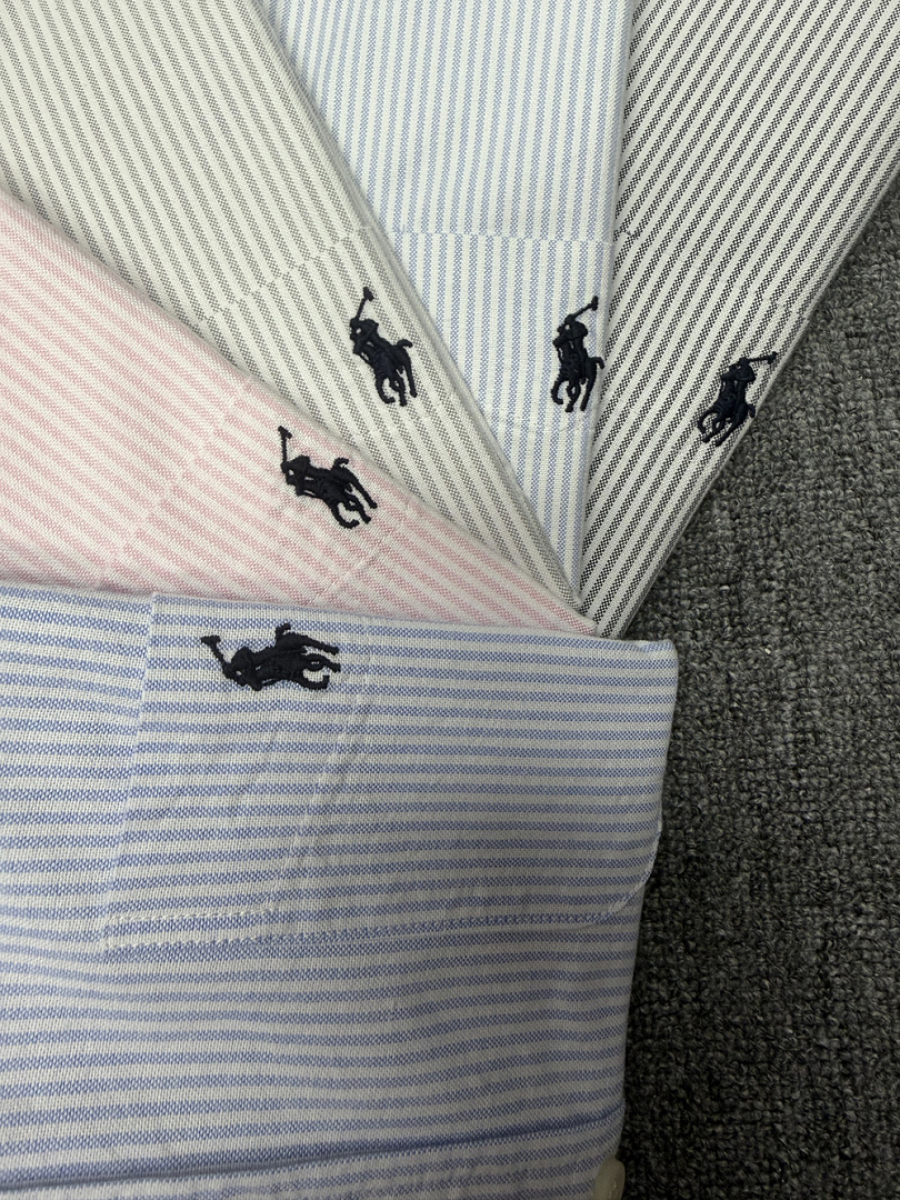 Ralph Lauren Classic Fit Striped Oxford Shirt · A3277 — תמונה 46