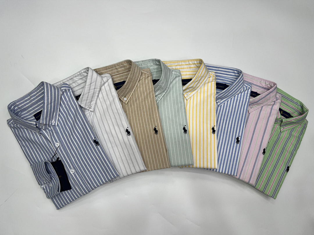 Ralph Lauren Striped Oxford Shirt · A2308 — תמונה 18
