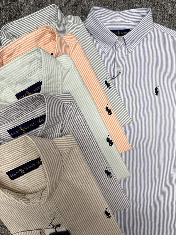 Ralph Lauren Striped Oxford Shirt · A3172 — תמונה 33