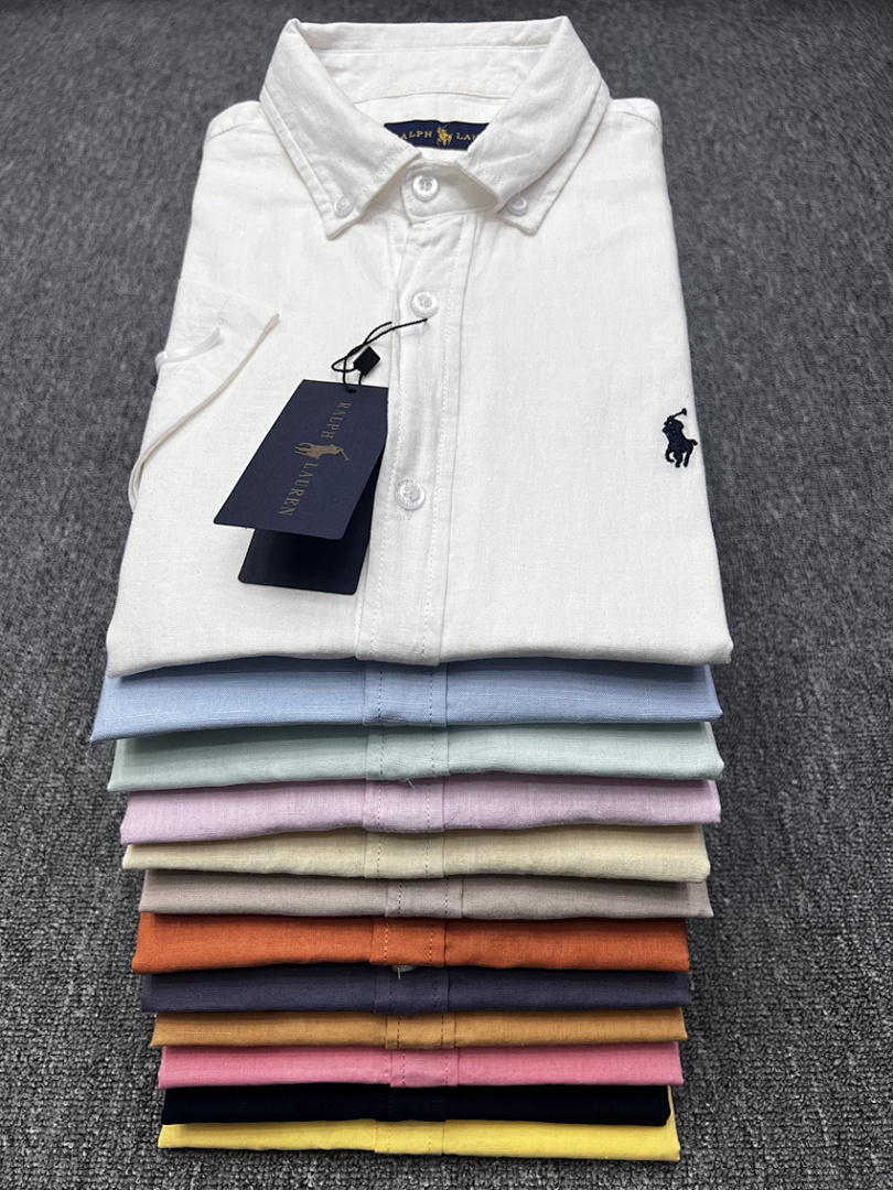 Ralph Lauren Cotton Oxford Short-Sleeve Shirt · A2392 — תמונה 16