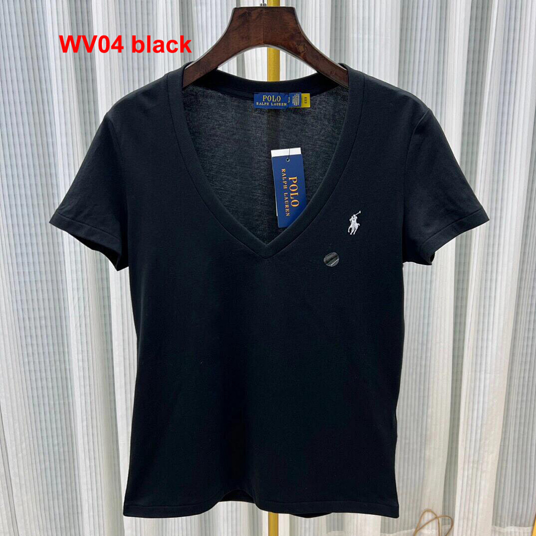 Ralph Lauren Cotton Jersey V-Neck Tee · A2187 — תמונה 6