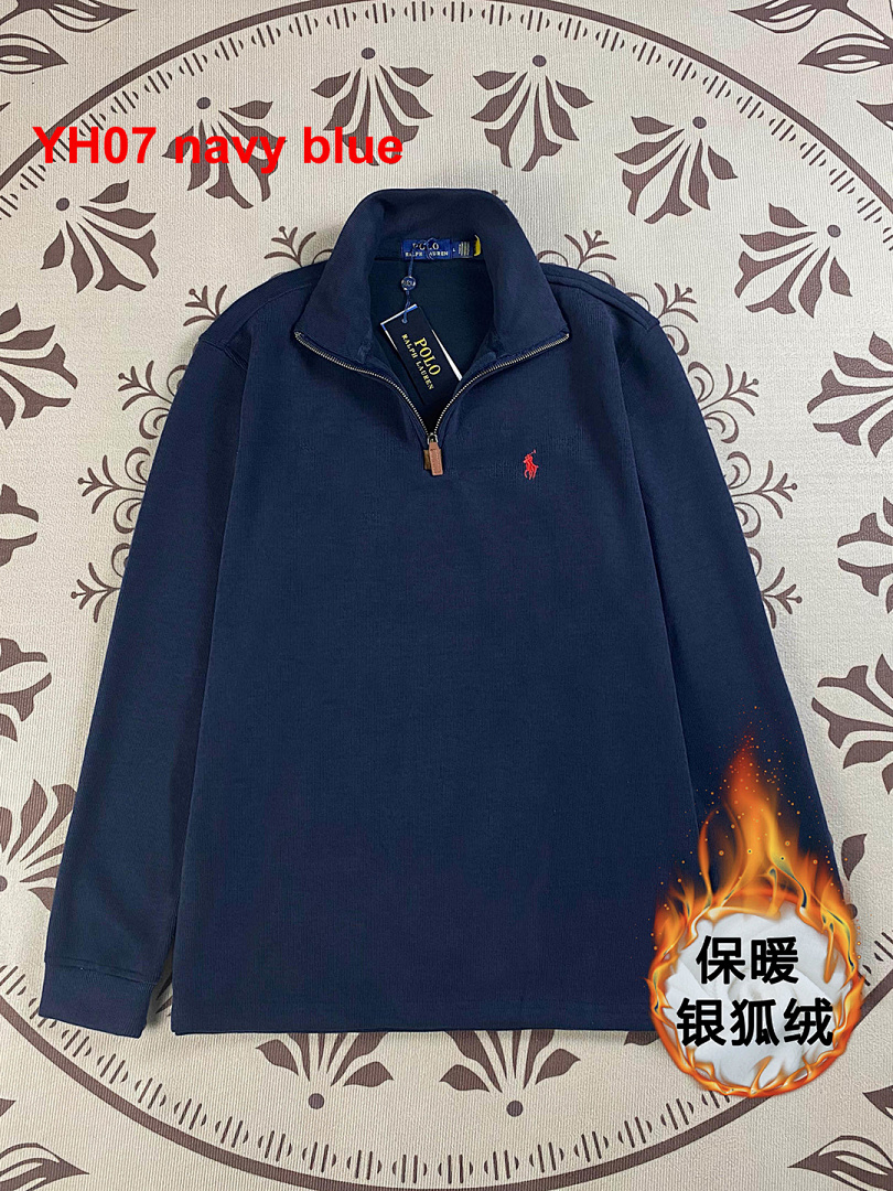 Ralph Lauren Luxury Jersey Quarter-Zip Pullover · A2755 — תמונה 9