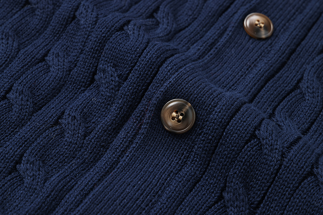 Ralph Lauren Cable-Knit Cotton Cardigan · A2568 — תמונה 13
