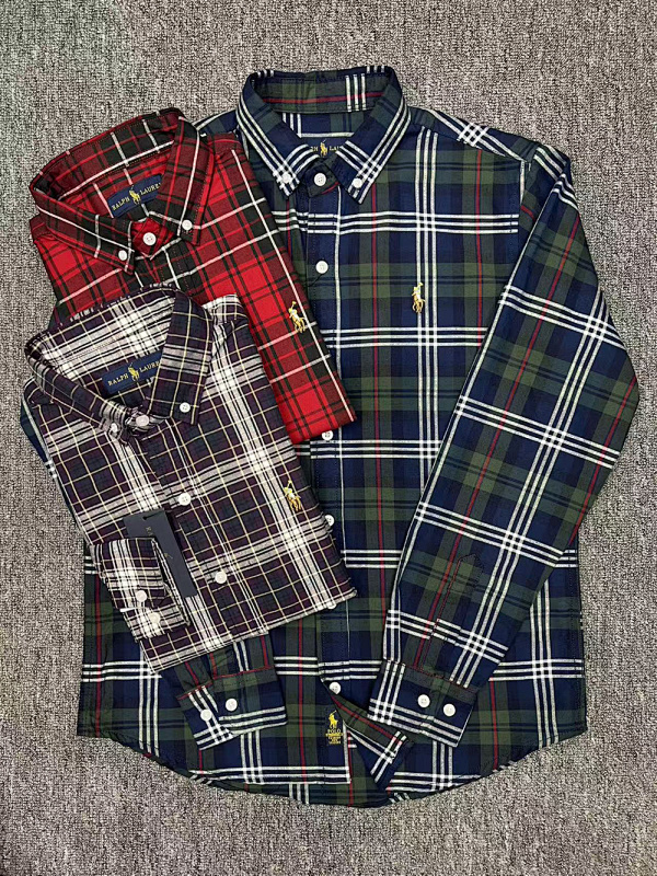 Ralph Lauren Classic Fit Plaid Flannel Shirt · A2640 — תמונה 20