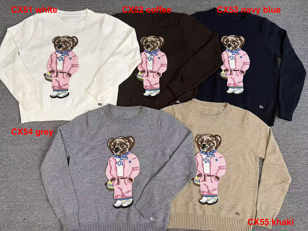 Ralph Lauren Polo Bear Cotton Crewneck Sweater · A3396 — תמונה 84