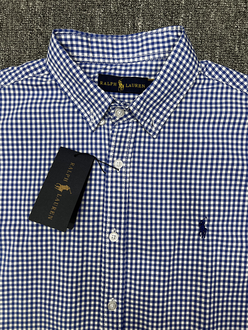 Polo Ralph Lauren Gingham Stretch Poplin Shirt · A2351 — תמונה 13