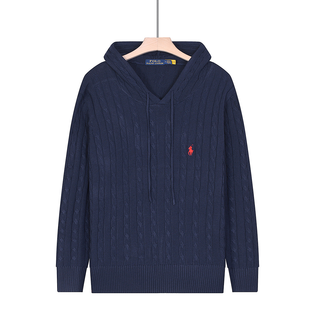 Polo Ralph Lauren Cable Knit Hoodie · A2618 — תמונה 23