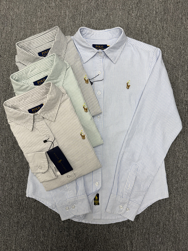 Ralph Lauren Striped Oxford Shirt · A3208 — תמונה 70