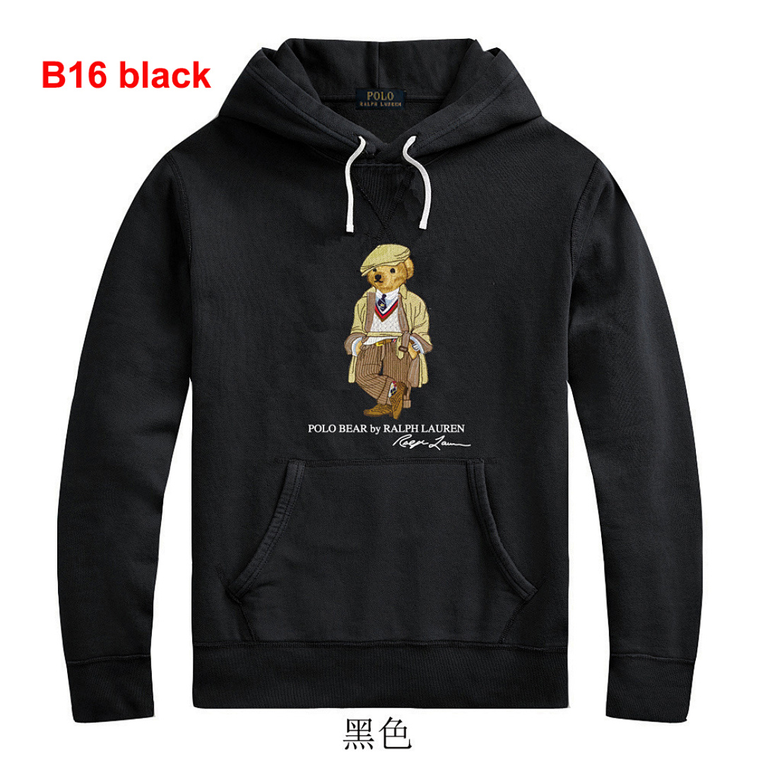 Ralph Lauren Polo Bear Fleece Hoodie · A2599 — תמונה 11