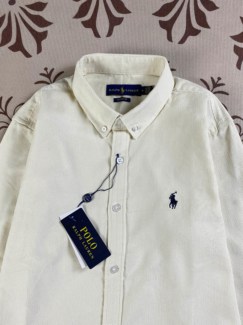 Polo Ralph Lauren Corduroy Long-Sleeve Collared Shirt · A2496 — תמונה 6