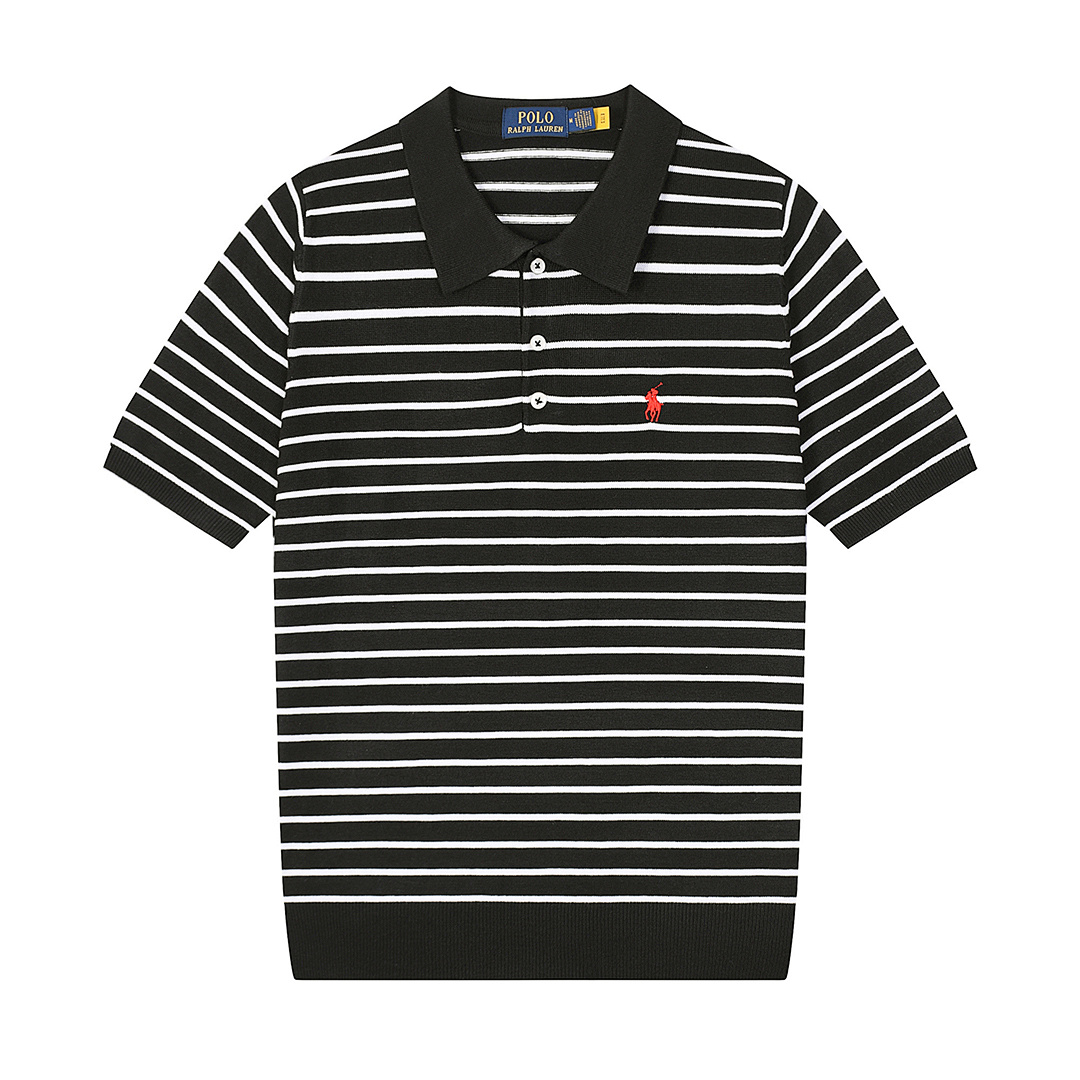 Ralph Lauren Classic-Fit Striped Soft Cotton Polo · A3037 — תמונה 14