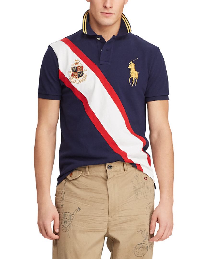 Ralph Lauren Custom Slim Fit Mesh Polo · A2444 — תמונה 7