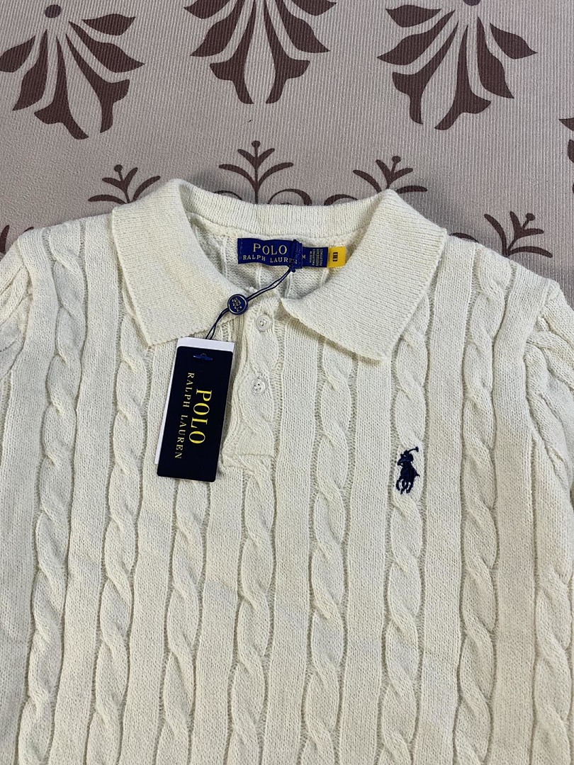 Polo Ralph Lauren Cable-Knit Polo Sweater · A2858 — תמונה 15